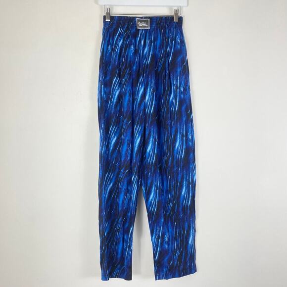 NEW Crazee Wear Mens Pant Blue Tide Loose Fit Workout Gym Size SMALL - Picture 1 of 5